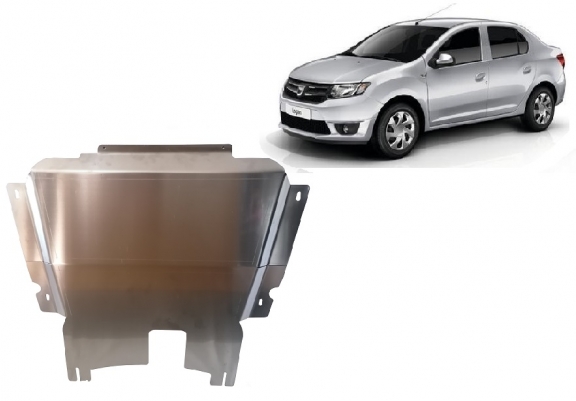 Scut auto din aluminiu Dacia Logan 2
