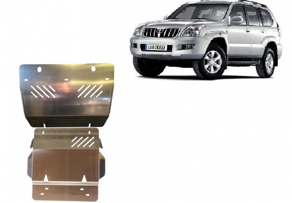 Scut auto din aluminiu Toyota Land Cruiser J120
