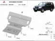 Scut motor și radiator Mitsubishi Pajero 3 (V60, V70) 50