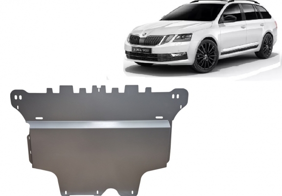 Scut auto din aluminiu Skoda Octavia 3