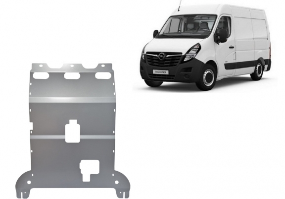 Scut auto din aluminiu Opel Movano