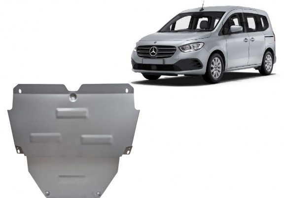 Scut auto din aluminiu Mercedes EQT