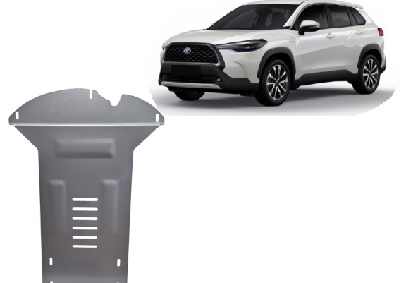 Scut antifurt din aluminiu pentru catalizator Toyota Corolla Cross