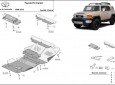 Scut motor din aluminiu Toyota Fj Cruiser 51