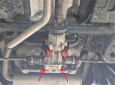 Scut diferențial din aluminiu Suzuki SX4 51