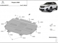 Scut motor din aluminiu Peugeot 3008 51