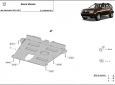 Scut motor din aluminiu Dacia Duster 54