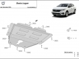 Scut motor din aluminiu Dacia Logan 54