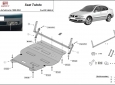 Scut motor din aluminiu Seat Toledo 54