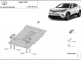 Scut antifurt din aluminiu pentru catalizator Toyota C-HR 55