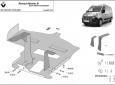 Scut antifurt catalizator pentru Renault Master 55