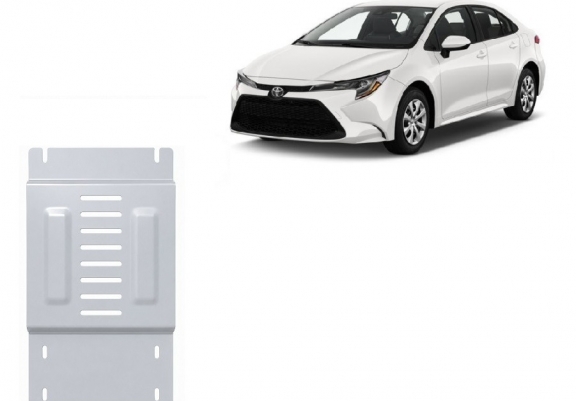Scut antifurt din aluminiu pentru catalizator Toyota Corolla