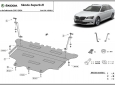 Scut motor din aluminiu Skoda Superb III 63