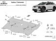 Scut motor din aluminiu Subaru Trailseeker 63