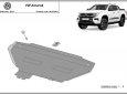Scut radiator din aluminiu Volkswagen Amarok 63