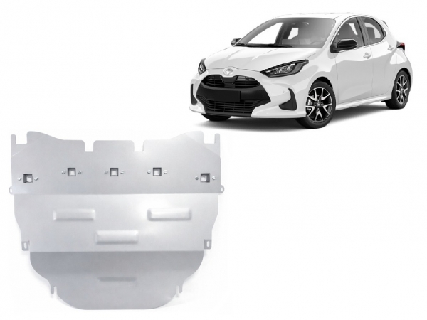 Scut auto din aluminiu Toyota Yaris