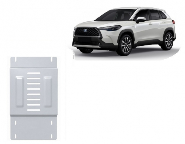 Scut antifurt din aluminiu pentru catalizator Toyota Corolla Cross