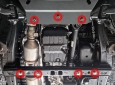 Scut metalic cutie de viteză Toyota Hilux 65